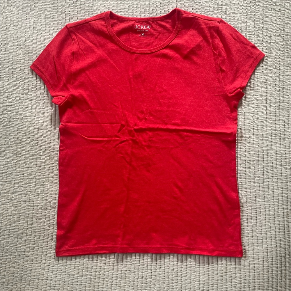 NWT J Crew Organic Cotton Slub Tee
